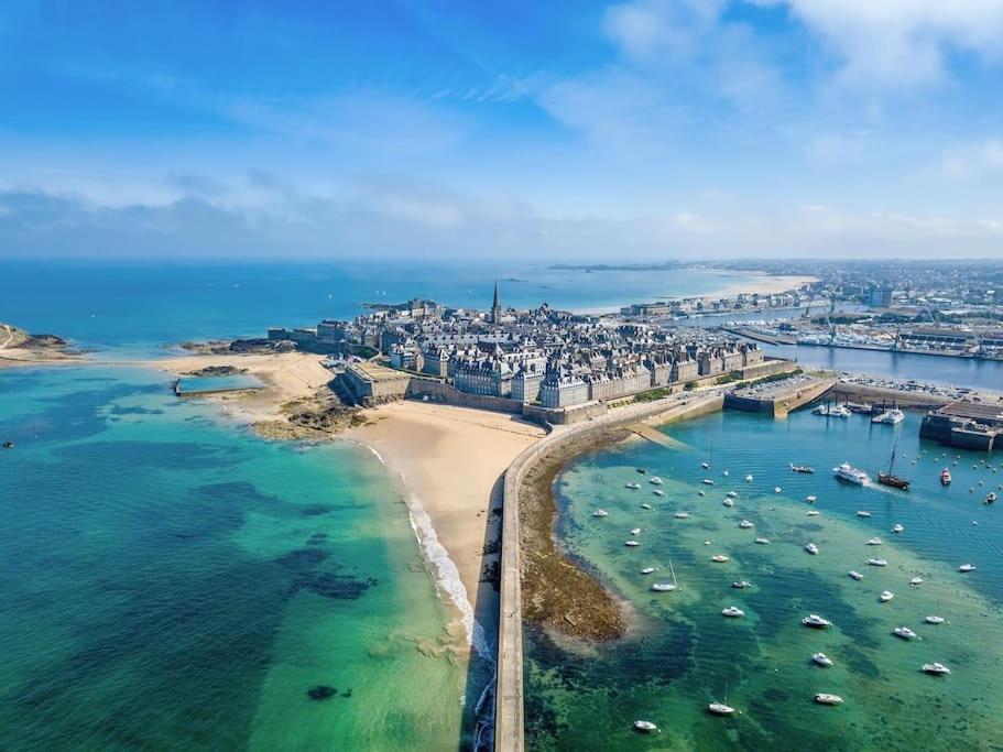 Petite Maison Situee Entre Saint-Malo Et Cancale מראה חיצוני תמונה